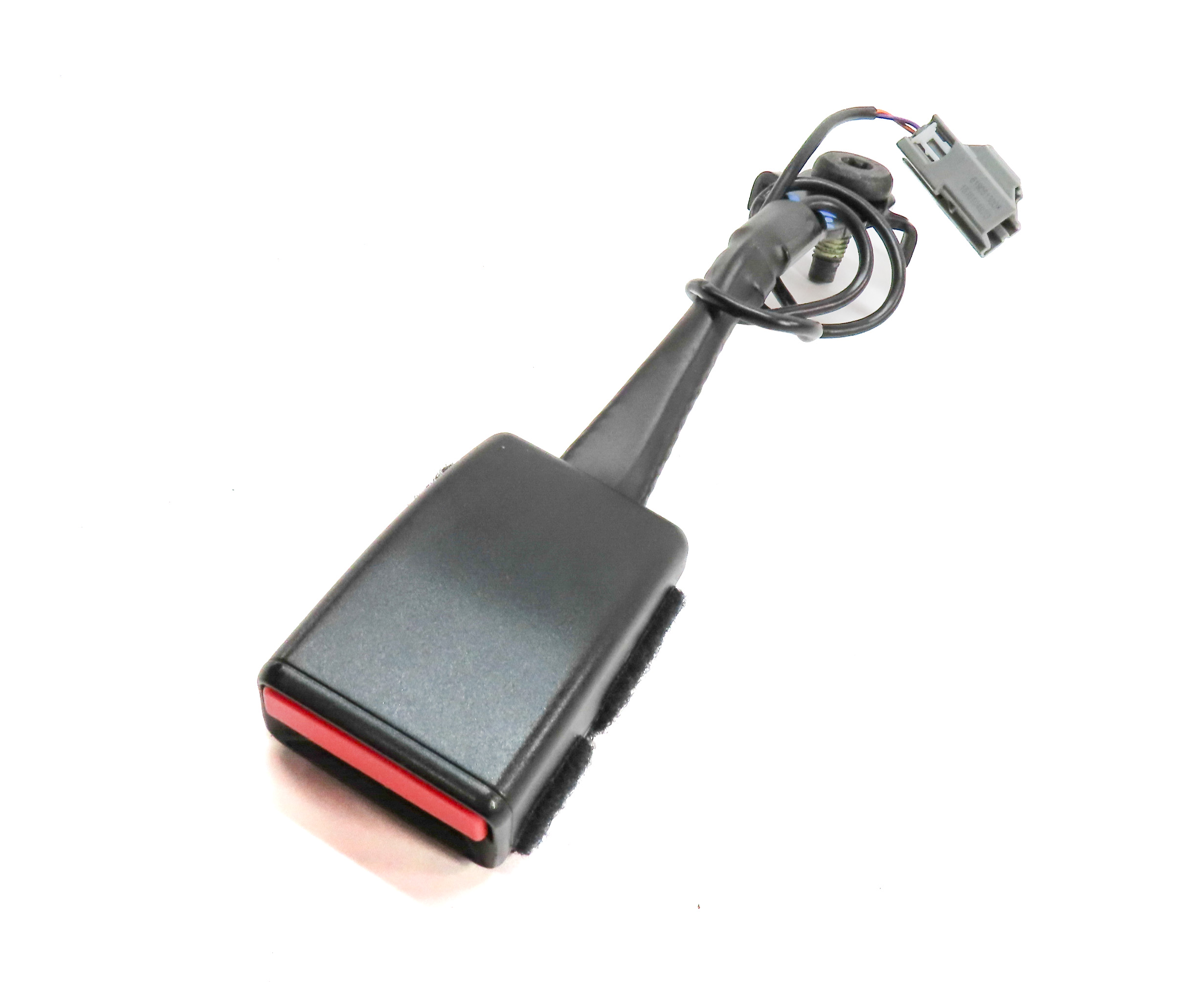 16-17 RANGE ROVER SPORT (L494) FRONT RIGHT PASSENGER SEATBELT BUCKLE RECEIVER — exact item pictured